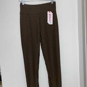 Brown workout leggings